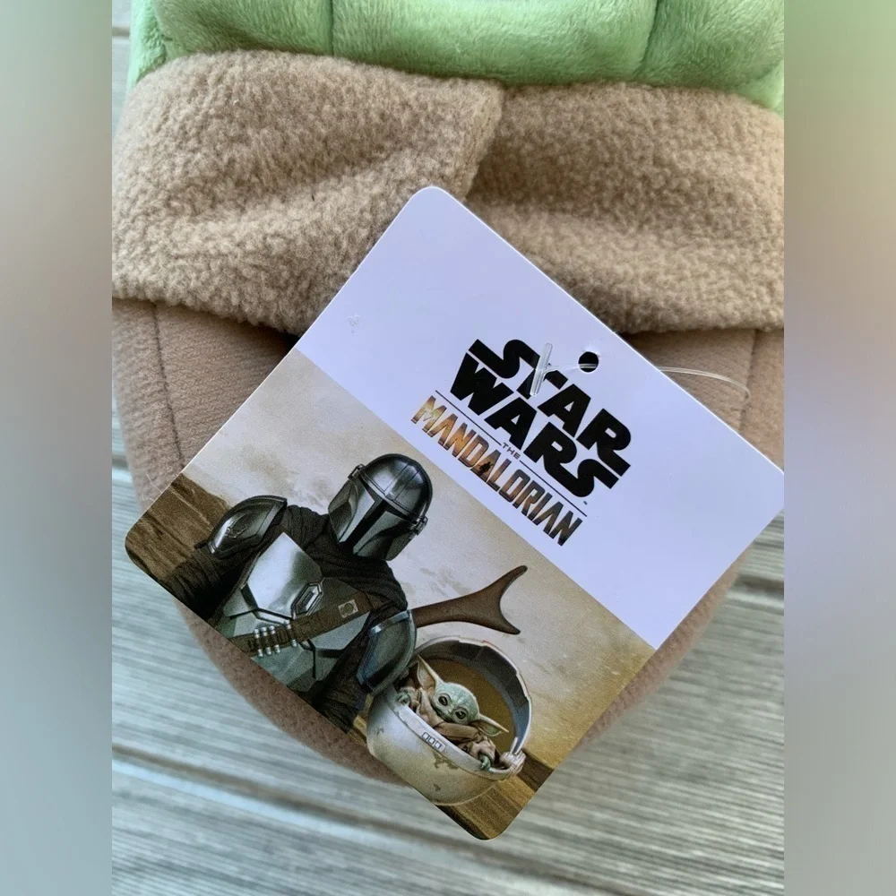 Star Wars The Mandalorian Grogu Youth Boy's Slippers